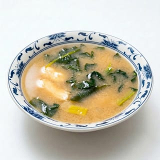 Spinach Bean Curd Soup